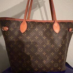 Louis Vuitton Brown Monogram Tote Bag